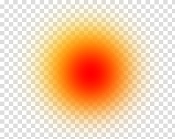 Round red and yellow light , Circle Computer Pattern, Light Effect HD transparent background PNG clipart