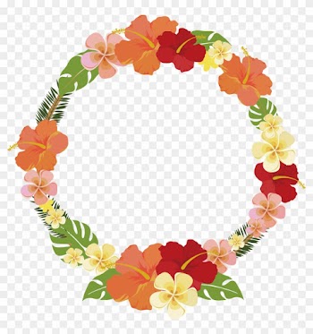 Round Summer Flower Decorative Frame 2547*2597 Transprent - Flower Circle Frame Vector