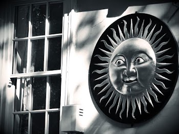 Round Sun Wall Decor