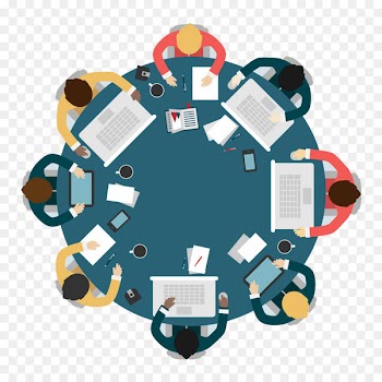Round table Meeting Business - Who are meeting 