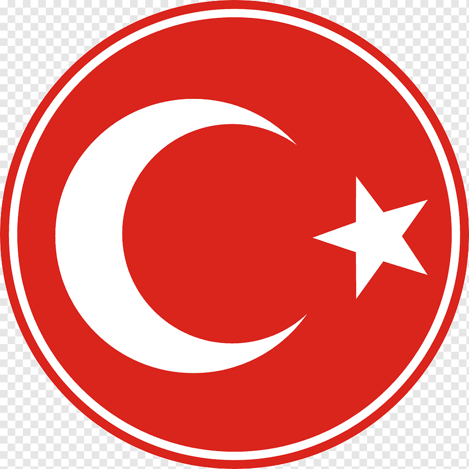 round Turkey flag illustration, Flag of Turkey Anatolia English National emblem of Turkey, turkey flag, logo, national Emblem, turkish png