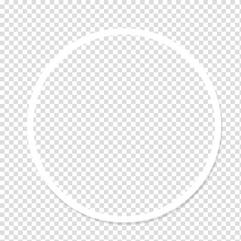 Round white and black , Animation Sketch, Round Frame transparent background PNG clipart