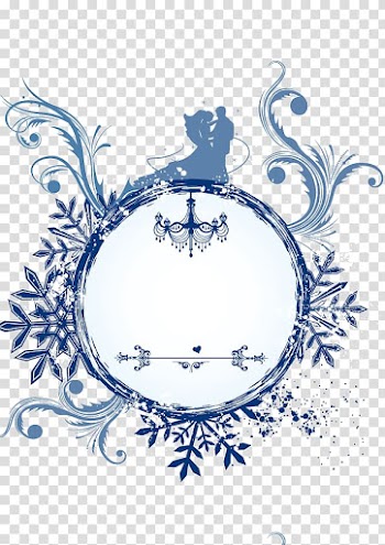 Round white and black frame art illustration, Wedding invitation Logo Marriage, Wedding logo transparent background PNG clipart