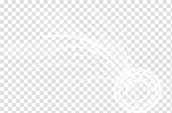 Round white , Black and white Line Angle Point, Digital Technology Abstract lines ring transparent background PNG clipart
