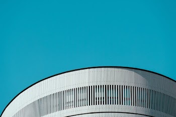 Round White Building