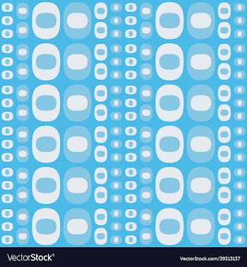 rounded abstract seamless pattern - accent
