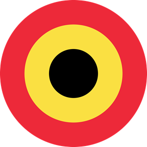 Roundel Of Belgium Logo Vector