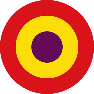 Roundel Of The Spanish Republican Air Force Logo Vector