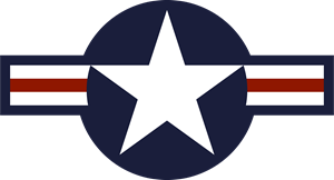 Roundel Of The Usaf Logo Vector