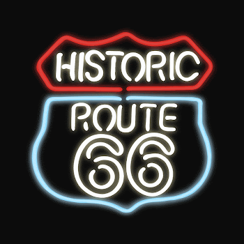 Route 66 neon sign isolated | Free Photo - rawpixel