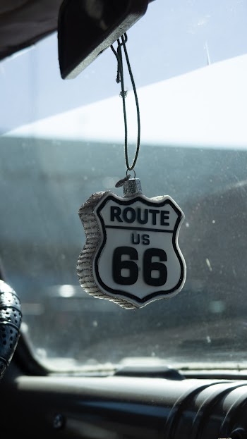 Route 66 Vehicle Hanging Decor