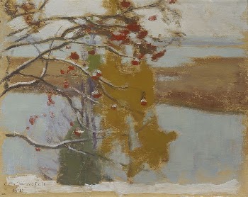 Rowan berries, 1915, Eero Järnefelt | Free Photo - rawpixel