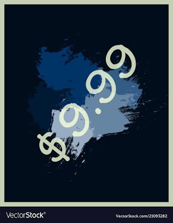 Royal banner with watercolor splashes vector image