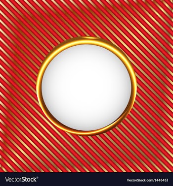 Royal circle frame vector image