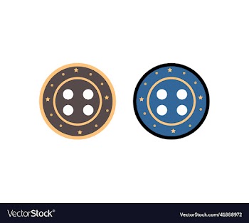 royal clothes button