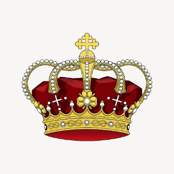 Royal crown clipart, object illustration | Free PSD - rawpixel