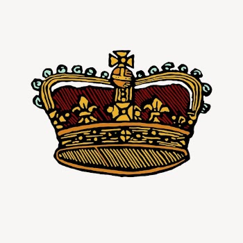 Royal crown clipart, vintage illustration | Free PSD Illustration - rawpixel