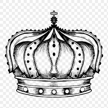 Royal crown  png sticker | Free PNG - rawpixel
