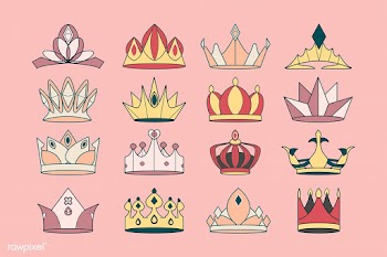 Royal crowns set | Free stock vector - 842754