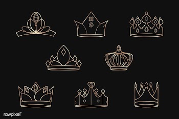 Royal crowns set | Free stock vector - 842757