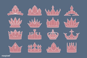Royal crowns set | Free stock vector - 842768