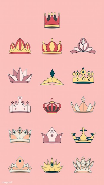 Royal crowns set | Free stock vector - 842777