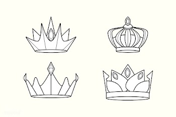 Royal crowns set | Free stock vector - 842784