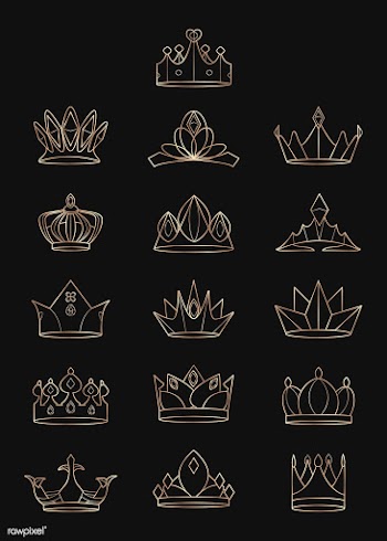 Royal crowns set | Free stock vector - 842789
