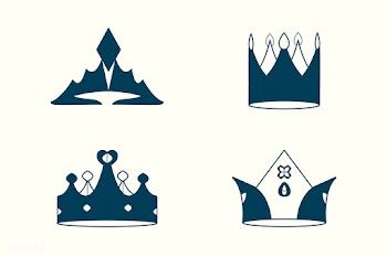 Royal crowns set | Free stock vector - 842796