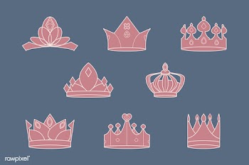 Royal crowns set | Free stock vector - 842809