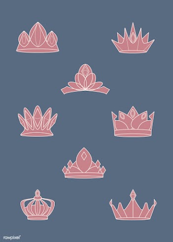 Royal crowns set | Free stock vector - 842811