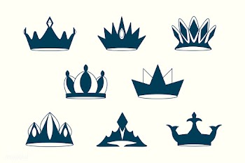 Royal crowns set | Free stock vector - 842813