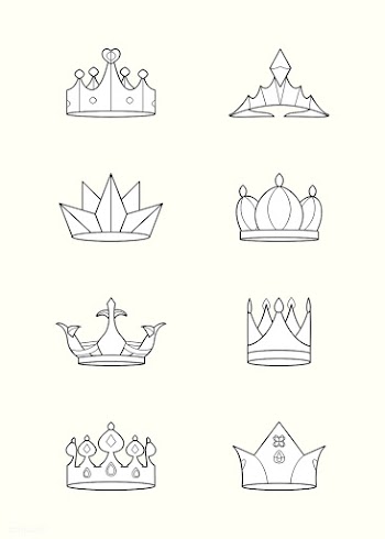 Royal crowns set | Free stock vector - 842817