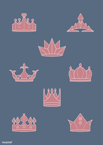 Royal crowns set | Free stock vector - 842821