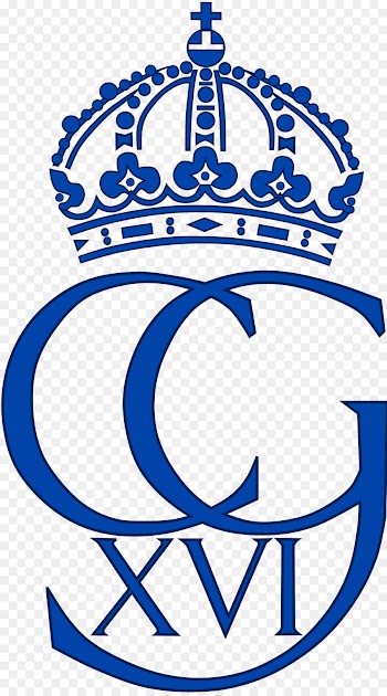 Royal Cypher, Monarch, Sweden, Line Art, Symbol PNG
