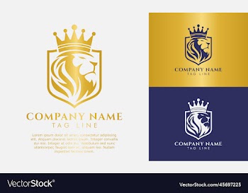 royal lion head logo