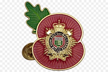 Royal Logistic Corps Badge Remembrance poppy Emblem Military - military 