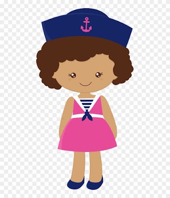 Royal Marinesnautical Partyscrapdo Artanchorsprofile - Sailor Girl Clipart