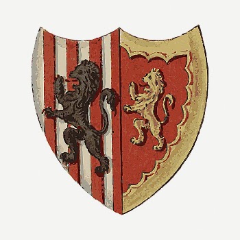 Royal sigil badge drawing, vintage | Free PSD - rawpixel