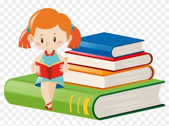 Royalty-free Girl Clip Art - Clipart Girl Reading Book