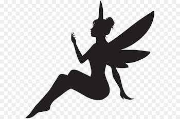 Royalty-free iStock Illustration - Fairy Silhouette PNG Clip Art Image 