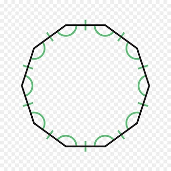 Royalty-free Stock illustration Stock photography Vector graphics - decagon pennant 