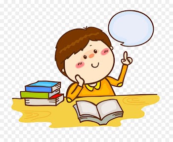 Royalty-free Stock photography Clip art - Children read thinking 