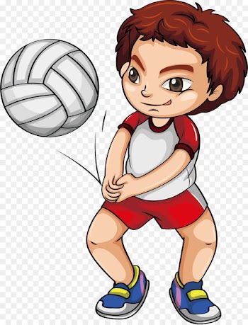 Royalty-free Stock photography Illustration - Physical education volleyball 