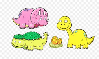 Royaltyfree, Cartoon, Dinosaur PNG