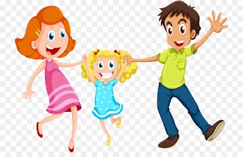 Royaltyfree, Family, Child, People In Nature, Cartoon PNG