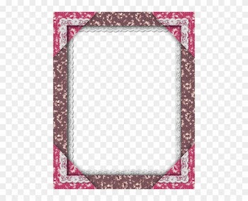 Roze En Bruin Transparante Png-frame - Picture Frame