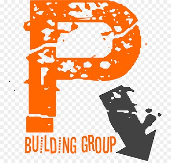 RP Building Group Painting & Decorating Design Logo - attention watercolor 