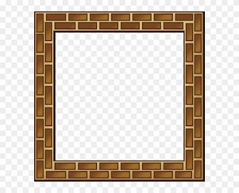Rpg Map Brick Border Clip Art - Block Border Clip Art