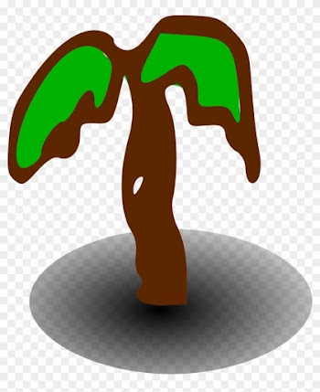 Rpg Map Elements 15 Clip Art At Clker - Rpg Map Symbols: Palm Tree